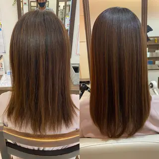 セミロング カラー 《大人気髪質改善》 プログレス国分寺店のヘアスタイル