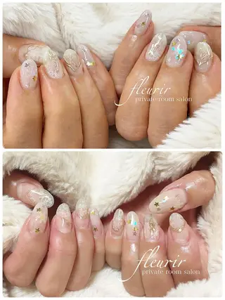 ネイル フルリール 【プライベートサロンのネイルデザイン