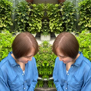 ショート カラー レイヤー/ボブ/ ミニボブ/AOIのヘアスタイル