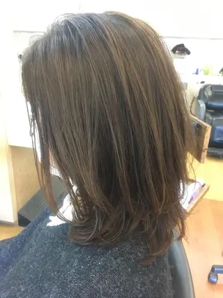 ミディアム パーマ 牛島 久美子のマツエク・マツパデザイン