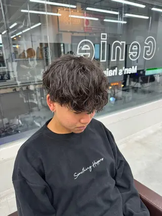 ショート パーマ メンズ メンズパーマ名人 TAKUMAのヘアスタイル