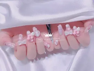 ネイル 長さだし専門店 M2　rikaのネイルデザイン