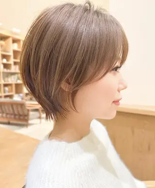 ショート 田中 宥衣のヘアスタイル