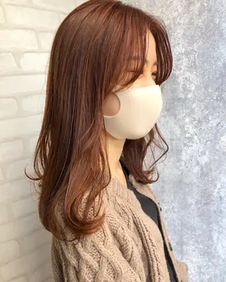 カラー レイヤー/ボブ/ 顔周り/yukinaのヘアスタイル