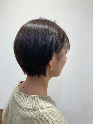 ショート 美髪ストレート/ メンズヘア/中田海斗のヘアスタイル