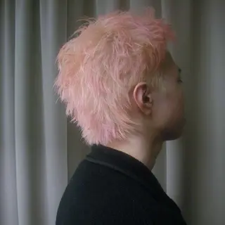 ショート カラー メンズ GATTACA所属・太陽 GATTACAのヘアスタイル