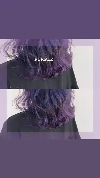 セミロング カラー ヘアアレンジ 🌻Insta指名 NO.1🌻Shoのヘアスタイル