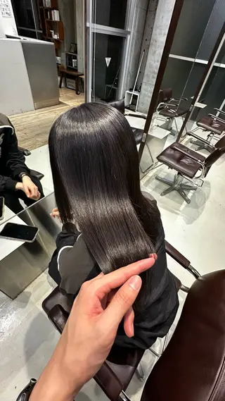 セミロング fifth原宿 宮部蓮のヘアスタイル