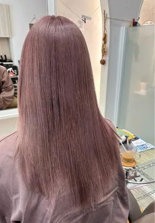 ロング カラー Chou所属・Chou kahoのヘアスタイル