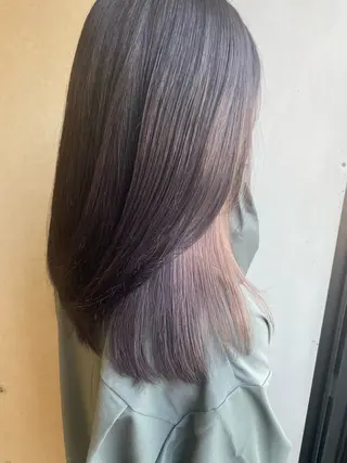 セミロング 🇰🇷韓国風顔周り NANAMI🇰🇷のヘアスタイル