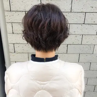 ショート SANC hair salonのヘアスタイル