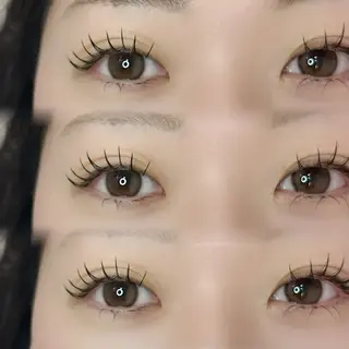 マツエク・マツパ eyelash&eyebrow salon mude所属・koharu  ︎︎のマツエク・マツパデザイン