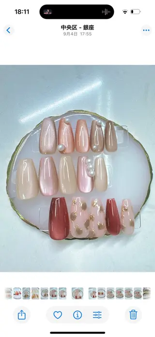 ネイル クイーンズネイル銀座所属・Queeens nailのネイルデザイン