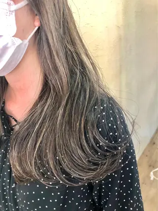 カラー 水上 春花のヘアスタイル