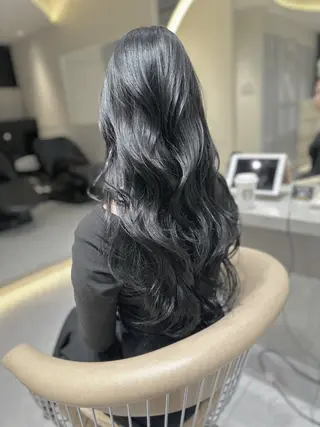 セミロング カラー 《髪質改善✖️オリー ブ🧸》小嶋拓也のヘアスタイル