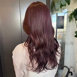 ロング カラー 【完全個室】大宮東口 暖色カラー/山崎唯奈のヘアスタイル