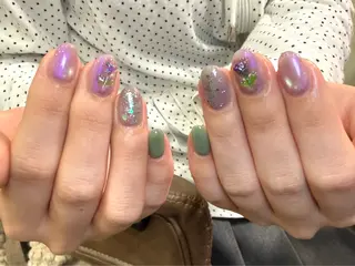 ネイル NutNut 原宿/北参道【ナットナット】所属・清水 夏澪のネイルデザイン