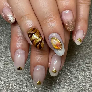 ネイル nail Eclat所属・志賀野 美喜のネイルデザイン