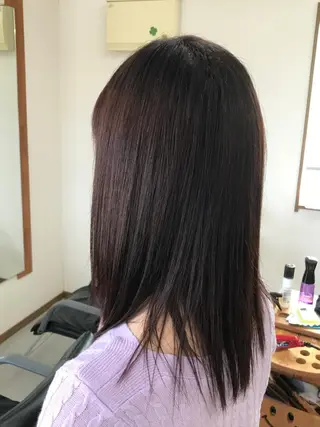 セミロング 山口 貴史のヘアスタイル