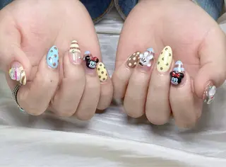 ネイル 小 雨のネイルデザイン