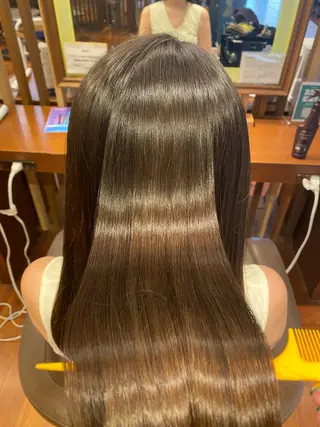 ロング オーガニックカラー/ 髪質改善/暗髪/ボブのその他イメージ