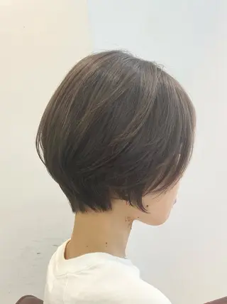 ショート カラー ショートカット パーマ石井のヘアスタイル