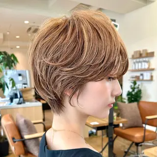 ショート 銀座/ショート特化/ 似合わせカット/といのヘアスタイル