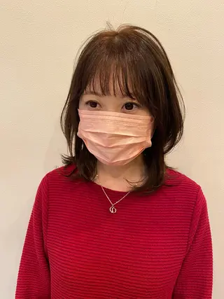 ミディアム パーマ 美容室Natural Spot所属・鈴木 暁斗のヘアスタイル