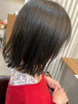 ミディアム トレンド透明感カラー ☘️大貫 昂涼🐹のヘアスタイル