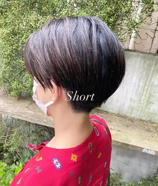 ショート カラー 小顔ショート✁ ⁂Yukari⁂のヘアスタイル