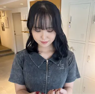 ミディアム Lien所属・Mako 【艶髪/似合わせ】のヘアスタイル