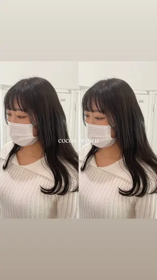 ロング カラー 艶髪/ハイトーン ️🫧rino🫧のヘアスタイル