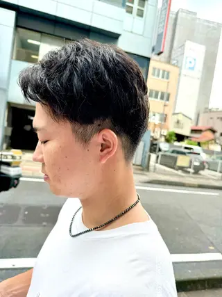 メンズ 米元 春奈のヘアスタイル