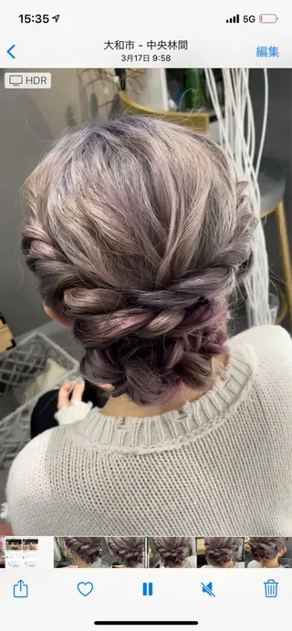 ヘアアレンジ LAVISH nail salonのネイルデザイン