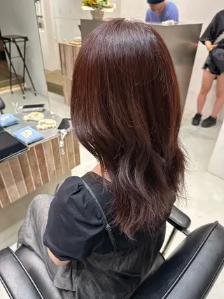 ロング カラー 横浜/メンズ特化/ Farbe/田中颯斗のヘアスタイル