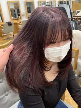 カラー 暖色/透明感カラー /nanami★のヘアスタイル