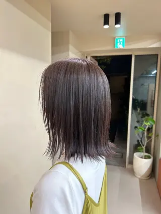 ミディアム カラー 齋藤 隼琉のヘアスタイル