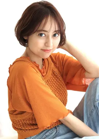 ショート 林 美里のヘアスタイル