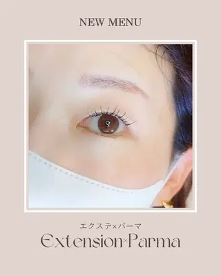 マツエク・マツパ l'avenir所属・l'avenir yukaのマツエク・マツパデザイン