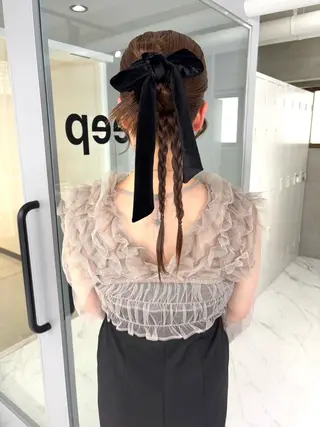 ロング Miyu🎀レイヤー ／透明感カラー🪽のヘアスタイル