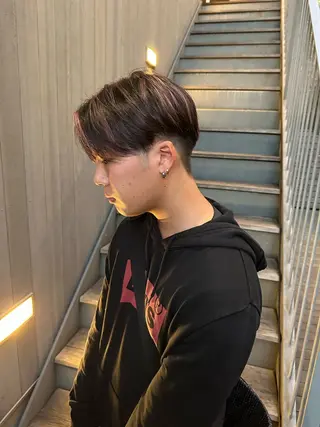 ショート カラー 似合わせレイヤー 海外風レイヤーmioのヘアスタイル