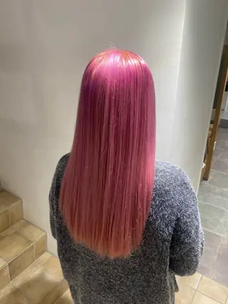 ロング カラー BUZZ 自由が丘所属・niimi rimuのヘアスタイル