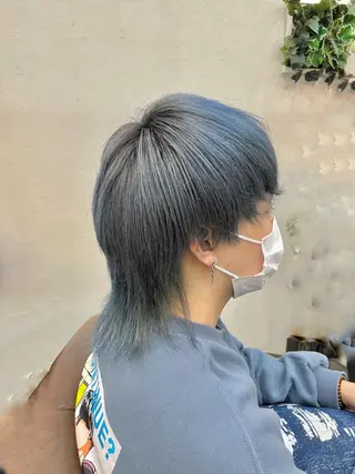 ショート カラー メンズ 🟢NEGi🟣 🫧髪質改善のヘアスタイル