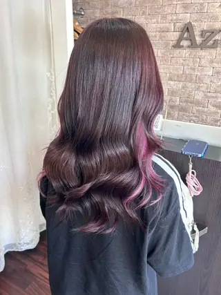 ロング カラー 𝘒𝘺𝘰𝘬𝘢 🌿‬のヘアスタイル