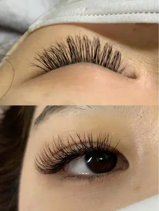 マツエク・マツパ Ai& Hitomiのマツエク・マツパデザイン