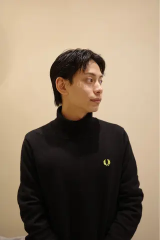 メンズ 韓国ヘア/髪質改善/ レイヤー/ブラウンのヘアスタイル