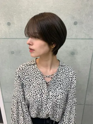 ショート カラー neaf【六本木】所属・愛され/ミディアム 六本木/佐藤ゆり🎀のヘアスタイル