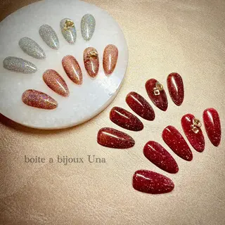 ネイル boite a bijoux Unaのネイルデザイン