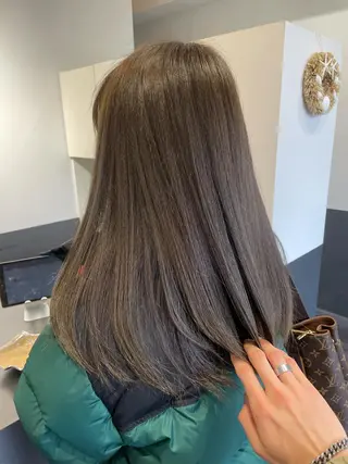 セミロング カラー 🦖JIN HAIR DESIGN🦖のヘアスタイル