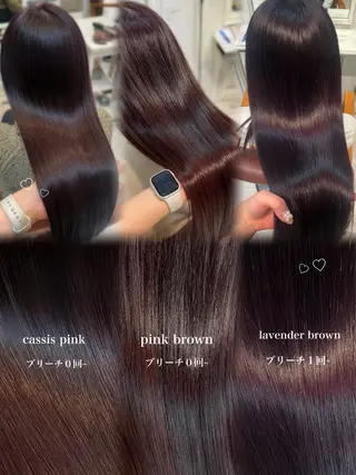 セミロング liko by maris所属・maho 💕のヘアスタイル